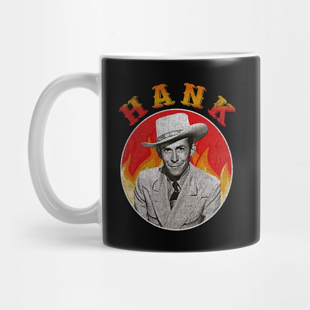 Vintage Present Hank Music Gifts For Fan by Portrait Of A Dark God